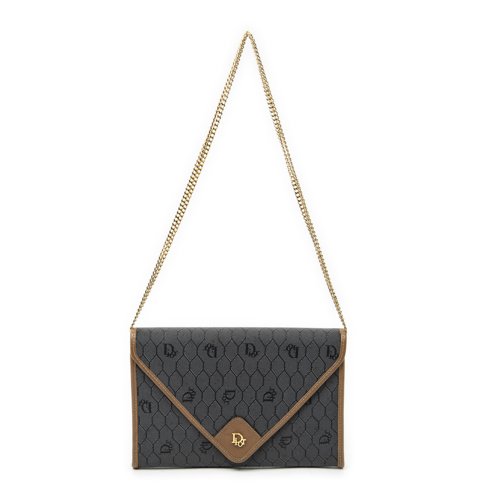 Dior Vintage Envelope Chain Clutch